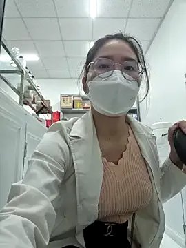 HinaLovely — Off bra. Boobs show